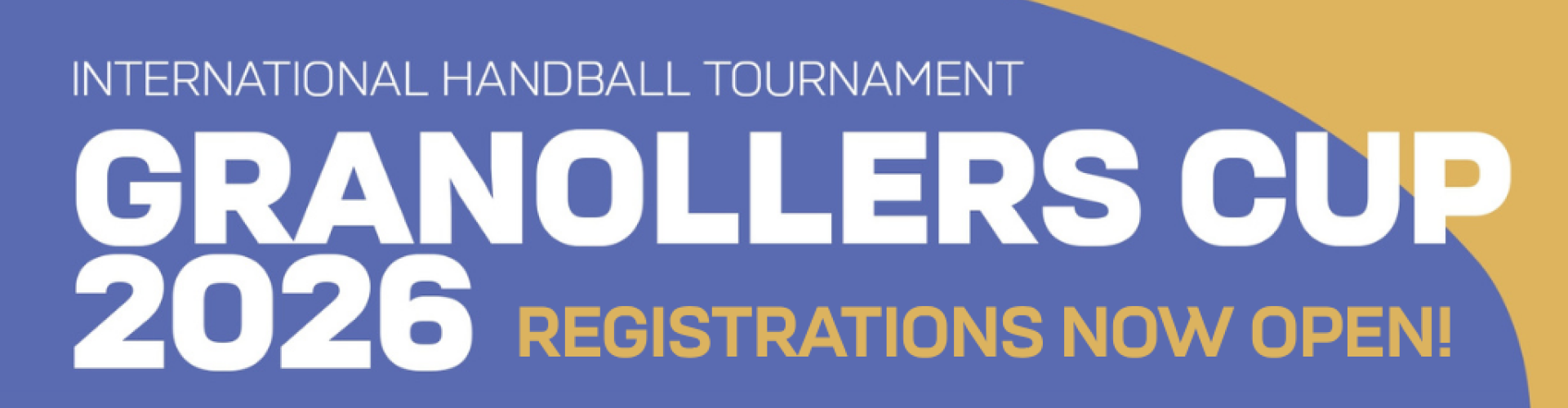 Registrations for Granollers Cup 2026 are now open!