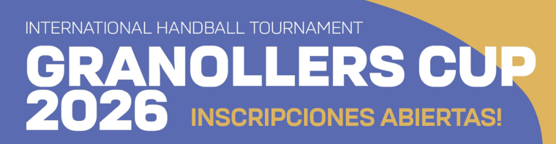 ¡Ya están abiertas las inscripciones para la Granollers Cup 2026!